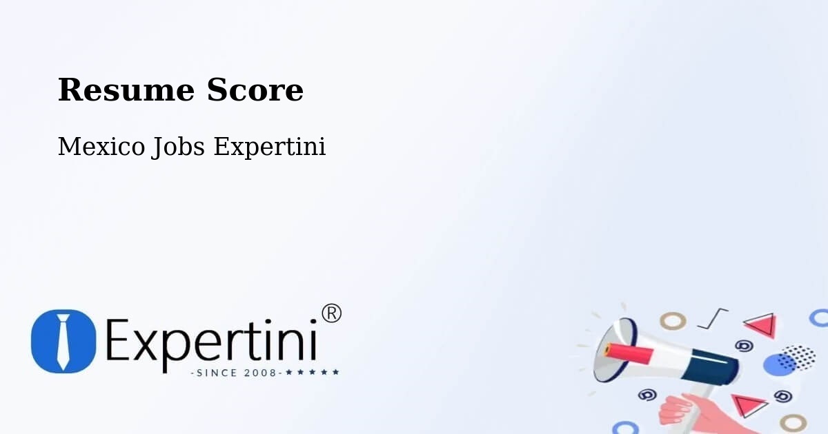 Resume Score & Job Description Match Tool – Temapache - Mexico Jobs Expertini
