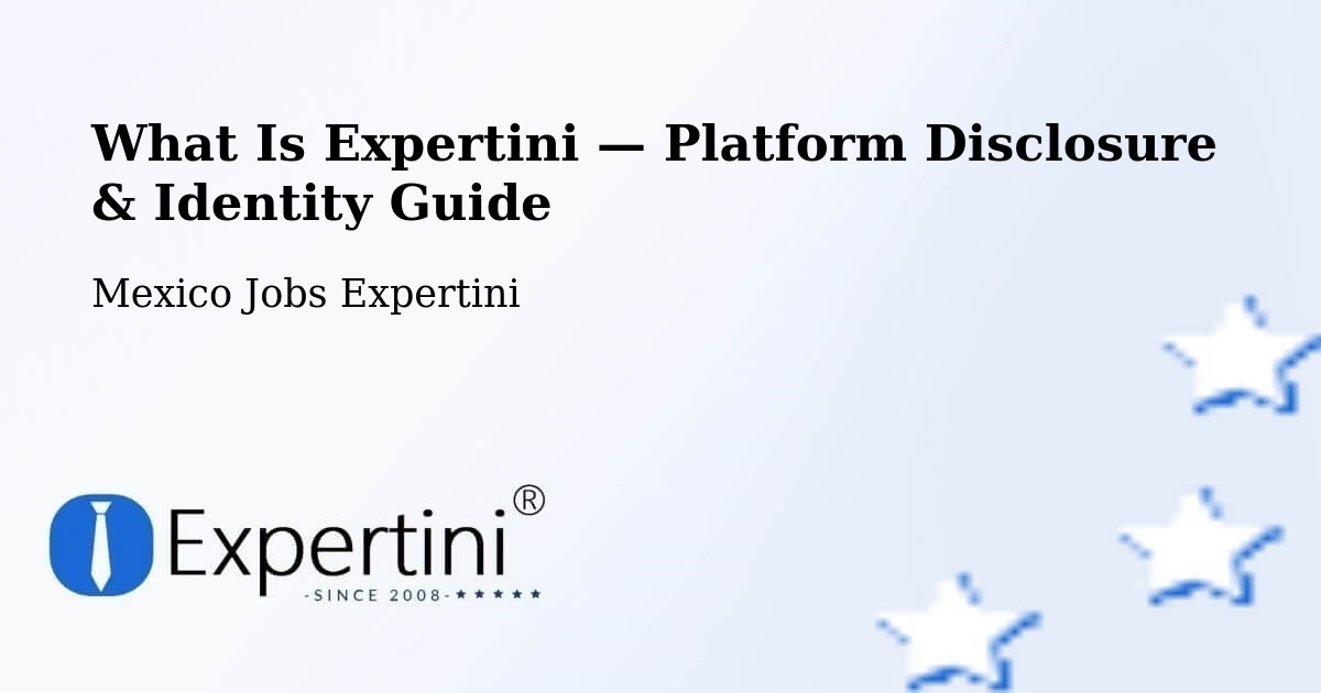 What Is Expertini — Platform Disclosure & Identity Guide – Temapache